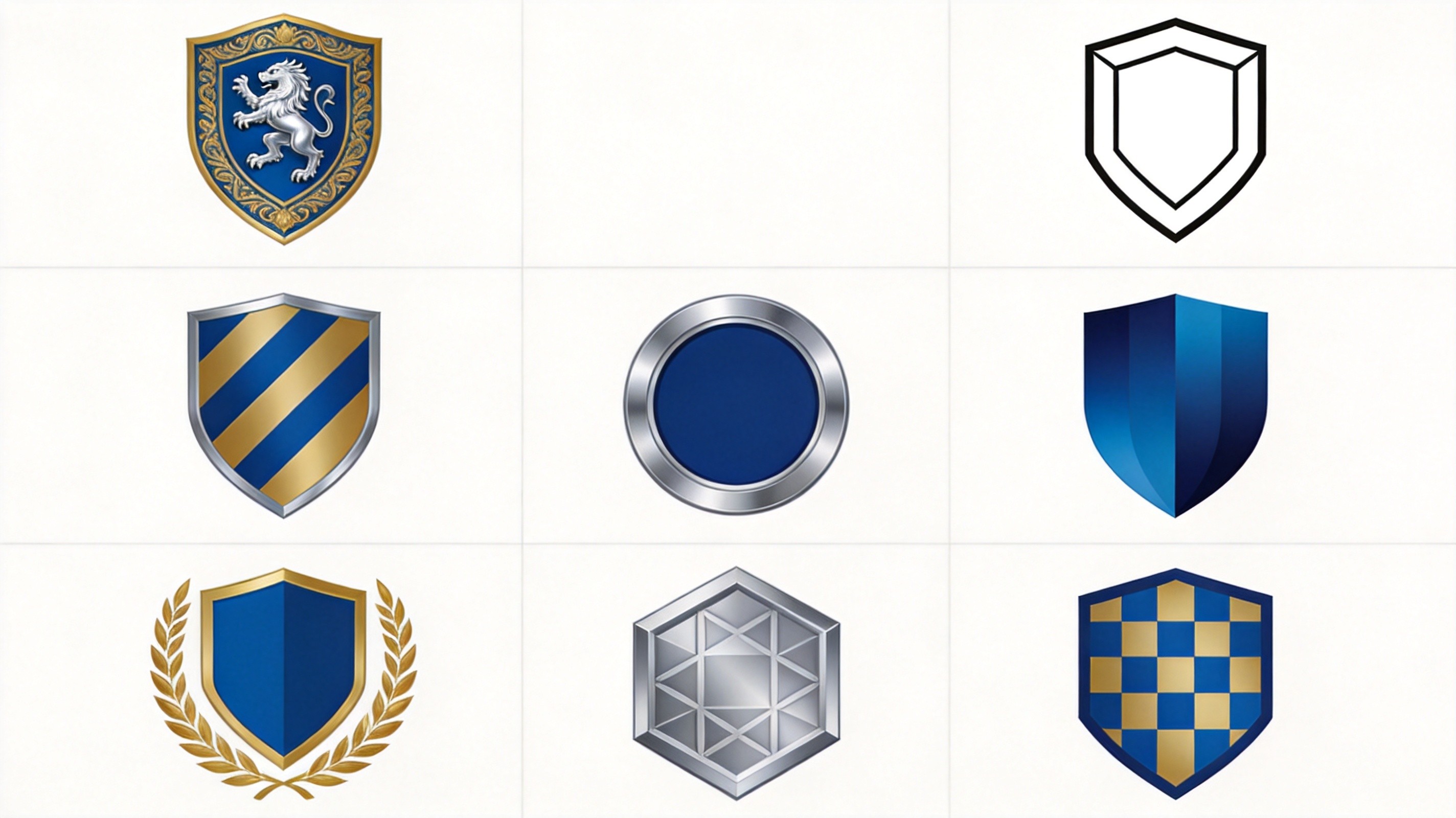 盾牌Logo设计展示