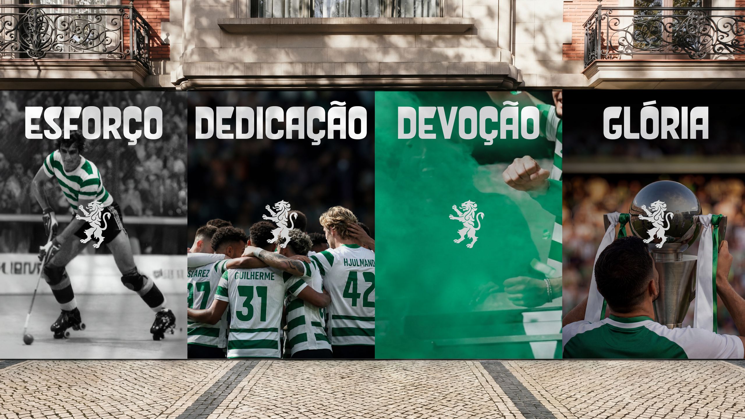 Sporting CP 新品牌视觉,来源 Creative Bloq / JKR
