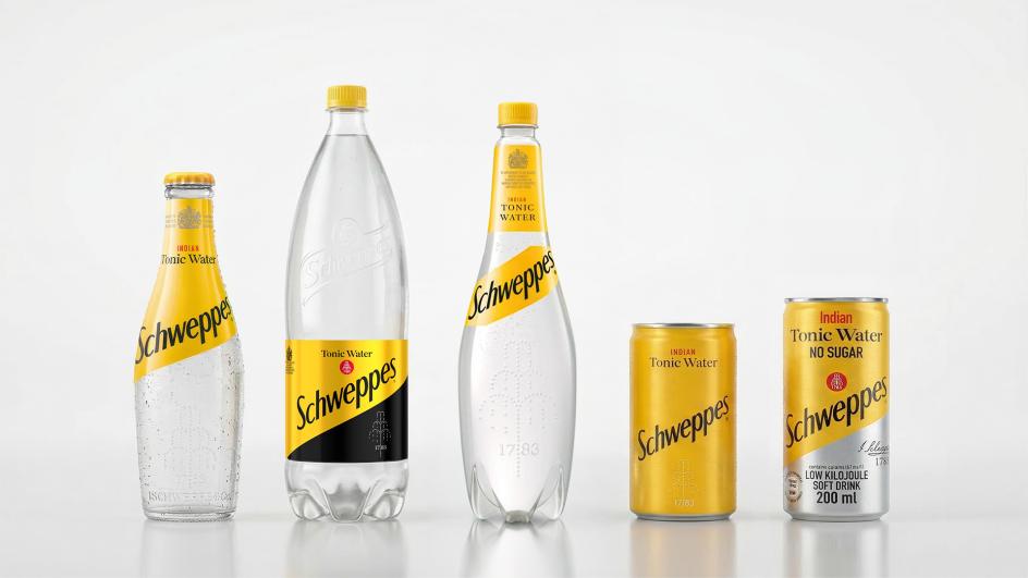 Schweppes 单罐主视觉(来源:Creative Boom)